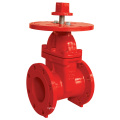 UL/FM 200psi Nrs Type Flanged End Gate Valve with Round Plate